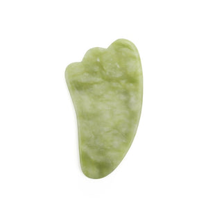 Natural Xiuyu Facial Massage Roller Guasha Scraping Board Set Double Heads Jade Stone Face Lift Body Slim Neck Thin Lift Tools