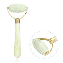 Charger l&#39;image dans la galerie, Natural Xiuyu Facial Massage Roller Guasha Scraping Board Set Double Heads Jade Stone Face Lift Body Slim Neck Thin Lift Tools
