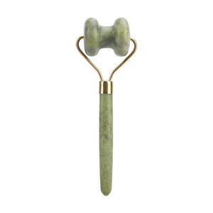 Natural Xiuyu Facial Massage Roller Guasha Scraping Board Set Double Heads Jade Stone Face Lift Body Slim Neck Thin Lift Tools
