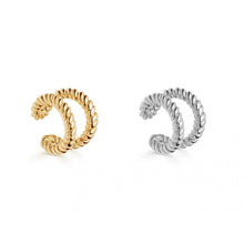 Charger l&#39;image dans la galerie, Punk Rock Gold Color Clip Earrings No Piercing Trendy Link Chain Earcuffs Statement Cartilage Earrings for Women Party Jewelry
