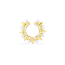 Charger l&#39;image dans la galerie, Punk Rock Gold Color Clip Earrings No Piercing Trendy Link Chain Earcuffs Statement Cartilage Earrings for Women Party Jewelry

