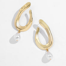 Charger l&#39;image dans la galerie, Punk Rock Gold Color Clip Earrings No Piercing Trendy Link Chain Earcuffs Statement Cartilage Earrings for Women Party Jewelry
