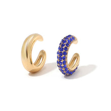 Charger l&#39;image dans la galerie, Punk Rock Gold Color Clip Earrings No Piercing Trendy Link Chain Earcuffs Statement Cartilage Earrings for Women Party Jewelry

