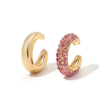Charger l&#39;image dans la galerie, Punk Rock Gold Color Clip Earrings No Piercing Trendy Link Chain Earcuffs Statement Cartilage Earrings for Women Party Jewelry
