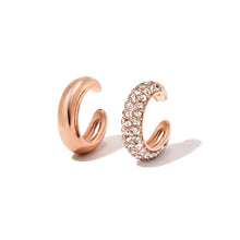 Charger l&#39;image dans la galerie, Punk Rock Gold Color Clip Earrings No Piercing Trendy Link Chain Earcuffs Statement Cartilage Earrings for Women Party Jewelry
