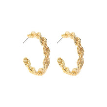 Charger l&#39;image dans la galerie, Punk Rock Gold Color Clip Earrings No Piercing Trendy Link Chain Earcuffs Statement Cartilage Earrings for Women Party Jewelry
