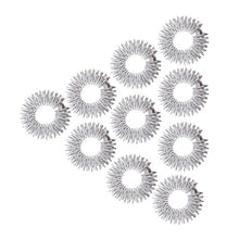 Charger l&#39;image dans la galerie, 10pcs/Set Stainless Steel Finger Massage Ring Acupuncture Ring Therapy Relax Hand Blood Circulation Pain Relief Health Care
