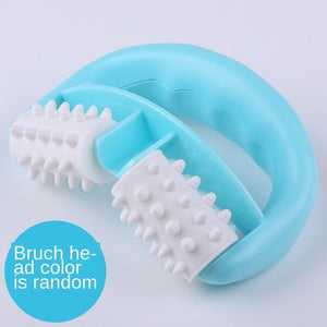 D Type Fat Control Roller Hand Massager Cellulite Leg Abdomen Neck Buttocks Fast Anti Cellulite Face Lift Tools Roller Relax