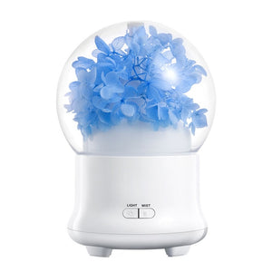 Diffuseur d'huiles essentielles LED fleurs éternelles - Purify-Home - Diffuseurs d'huile essentielle
