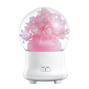 Diffuseur d'huiles essentielles LED fleurs éternelles - Purify-Home - Diffuseurs d'huile essentielle