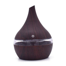 Charger l&#39;image dans la galerie, Diffuseur huile essentielle humidificateur modèle bois 300ml - Purify-Home - diffuseur d&#39;huiles essentielles Diffuseur huiles essentielles Purify-Home Bois fonce 
