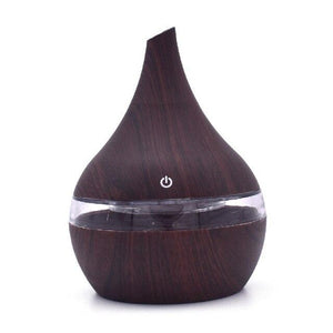 Diffuseur huile essentielle humidificateur modèle bois 300ml - Purify-Home - diffuseur d'huiles essentielles Diffuseur huiles essentielles Purify-Home Bois fonce 