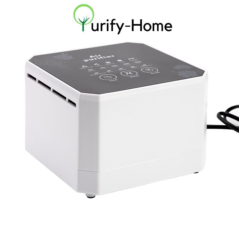 Purificateur d'air à filtre charbon actif bureau/maison - Purify-Home - Purificateur d'air Purificateur d'air Purify-Home Noir/Blanc EU 