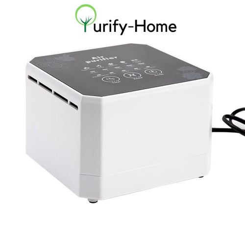 Purificateur d'air à filtre charbon actif bureau/maison - Purify-Home - Purificateur d'air Purificateur d'air Purify-Home Noir/Blanc EU 