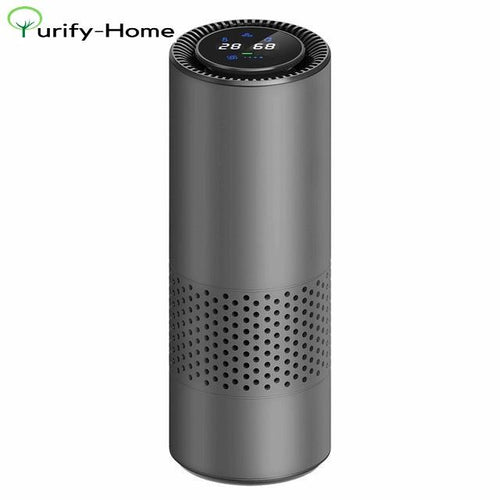 Purificateur d'air à filtre portable en aluminium USB 3 vitesses - Purify-Home - Purificateur d'air Purificateur d'air à filtre Purify-Home Gris anthracite 