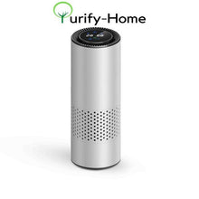Charger l&#39;image dans la galerie, Purificateur d&#39;air à filtre portable en aluminium USB 3 vitesses - Purify-Home - Purificateur d&#39;air Purificateur d&#39;air à filtre Purify-Home Argent 
